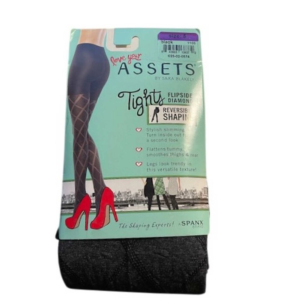 Spanx Assets Flipside Diamond Tight Star Power SIZE 5 (303)